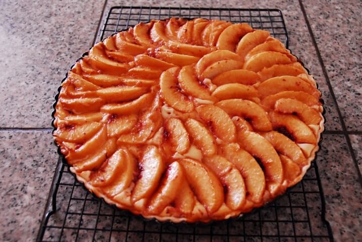 peach tart recipe