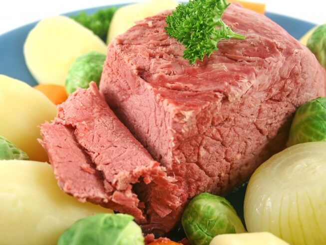 Corned Beef With Irish Mustard Sauce Recipe