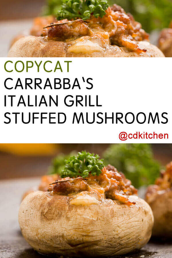 Carrabba's Italian Grill Stuffed Mushrooms Recipe