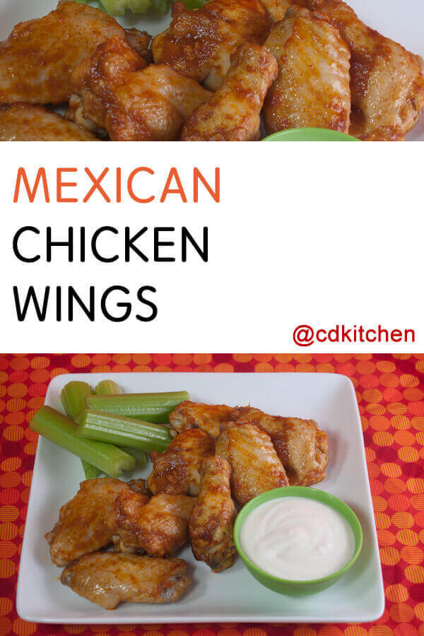 Mexican Chicken Wings Recipe | CDKitchen.com