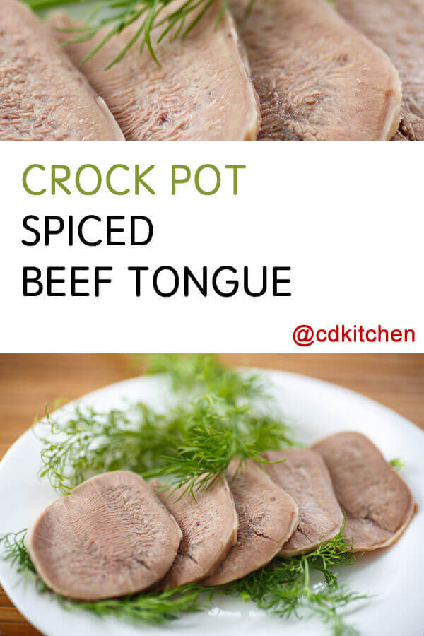 Crock Pot Spiced Beef Tongue Recipe from CDKitchen