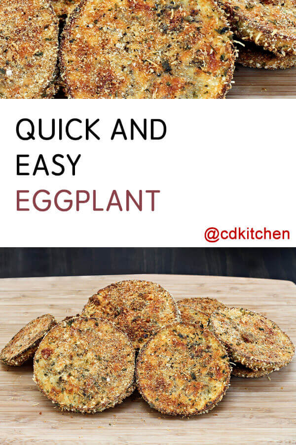 Quick & Easy Eggplant Recipe | CDKitchen.com