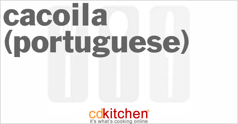 Portuguese pork cacoila recipes Portuguese pork cacoila recipes