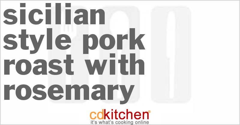 Sicilian pork roast recipes Sicilian pork roast recipes