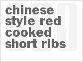 style red ribs Asian