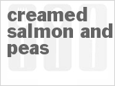 Creamed Salmon and Peas Recipe | CDKitchen.com