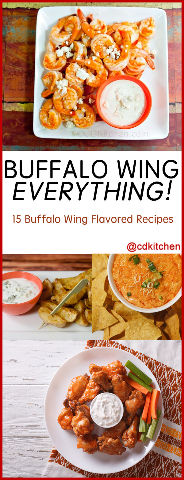 You know it best from its marriage to hot wings but that zippy buffalo sauce flavor goes great with all these recipes. | CDKitchen