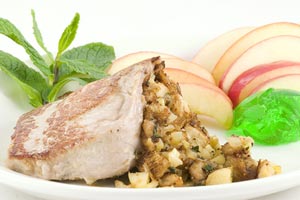 stuffed pork chops