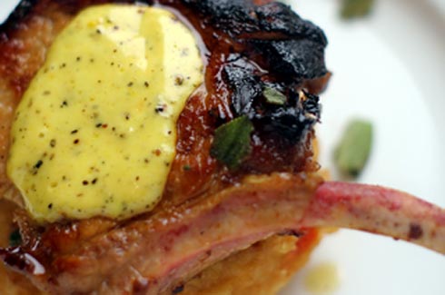 Dijon Mustard Pork Chops