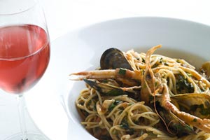 pasta with lobster