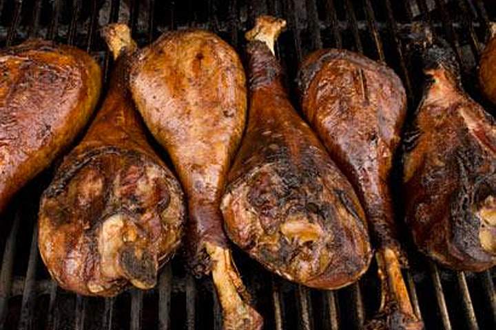Turkey On The Grill