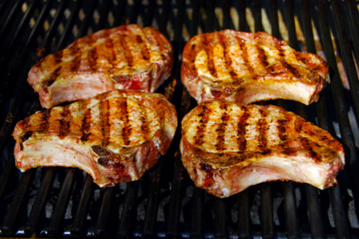 Grilled Pork And Ham