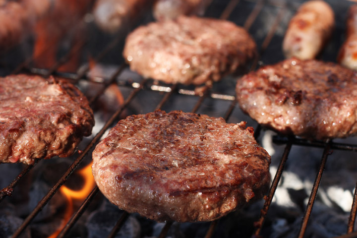 Grilled Burgers - CDKitchen