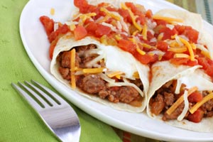 ground beef burritos