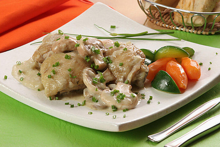 Chicken With Mushroom Recipes - CDKitchen