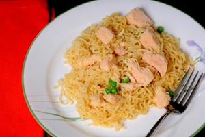 chicken and noodles
