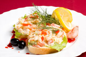 shrimp salad