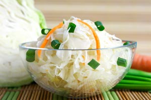 homemade sauerkraut