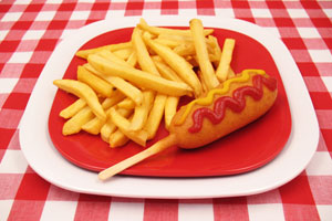 corn dogs