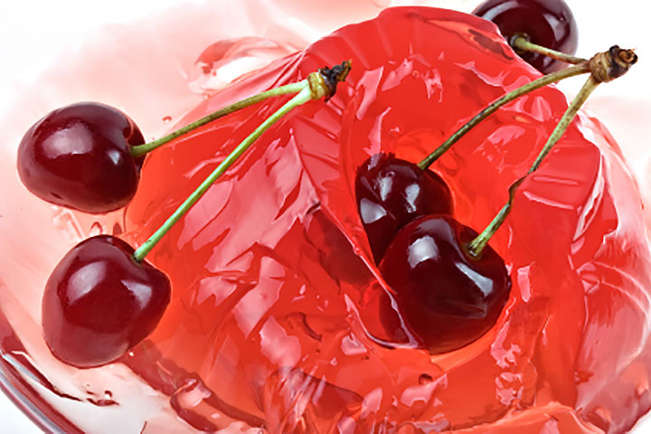 Bing Cherry Gelatin Mold