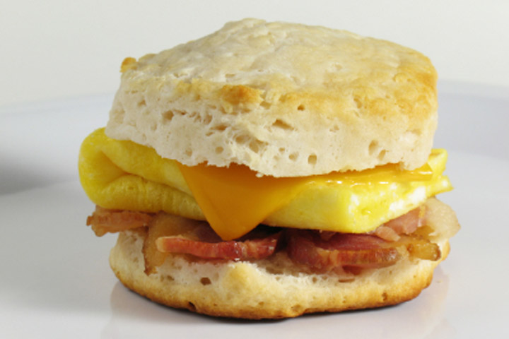 Sausage Egg & Cheese Biscuit Breakfast Sandwiches - Catz in the Kitchen