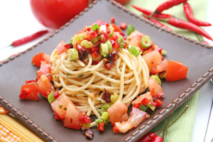 spaghetti pasta salad