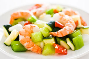 shrimp stir fry