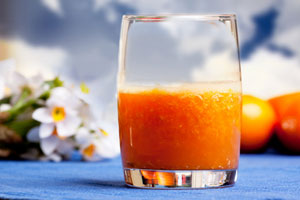 orange smoothie