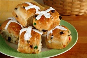 hot cross buns