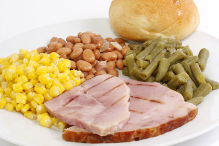 Recipes with deals ham slices