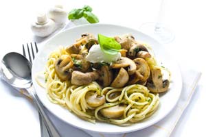 pasta with mushrooms