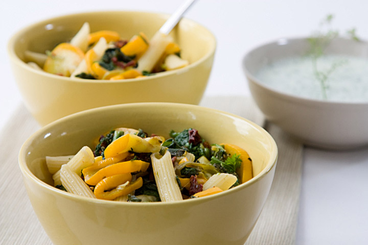 Pasta With Spinach