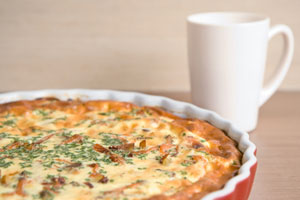 crustless quiche
