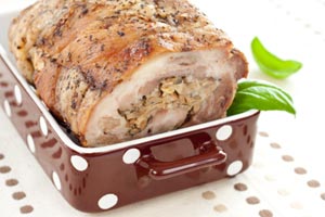 stuffed pork roast