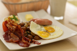 sausage and bacon