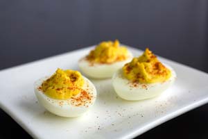 deviled eggs