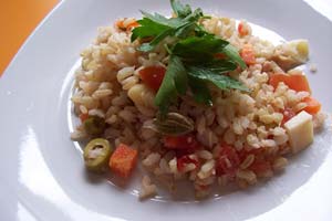 grain or rice salad