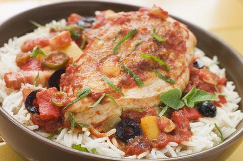 Arroz Con Pollo (Spanish Rice with Chicken)