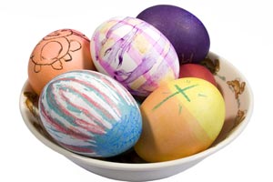 leftover easter eggs