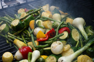 on the grill - vegetable