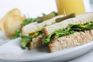 Tuna Fish Sandwich With Blue Cheese Recipe | CDKitchen.com