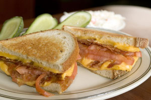 bacon sandwiches