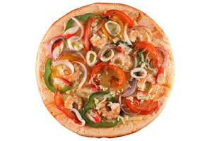 seafood pizza