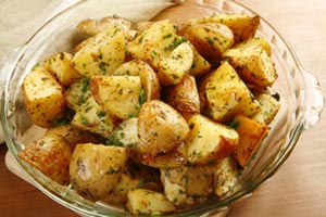 roasted potatoes