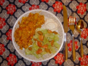 recipe for chicken fiesta rice bake