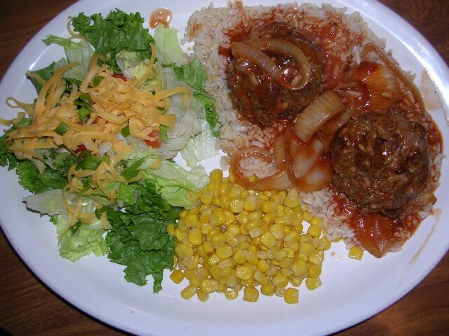 photo of Spicy Porcupine Meatballs