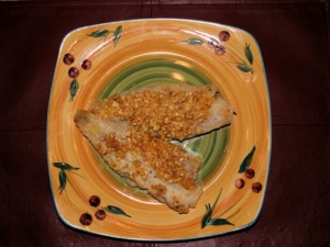 recipe for peanut-crusted cod