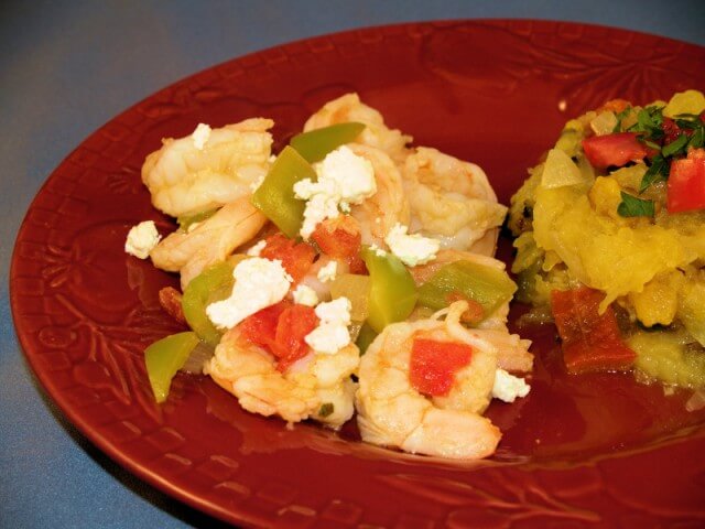 Greek Shrimp with Feta Cheese Recipe | CDKitchen.com