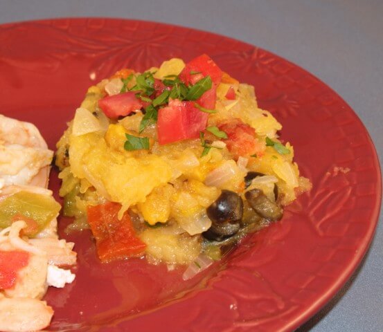 recipe for spaghetti squash with roasted peppers