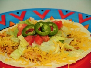 recipe for turkey tostadas